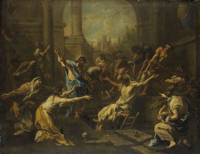 La resurrezione di Lazzaro da Alessandro Magnasco